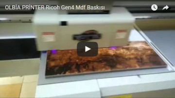 OLBİA PRİNTER Ricoh Gen4 Mdf Baskısı