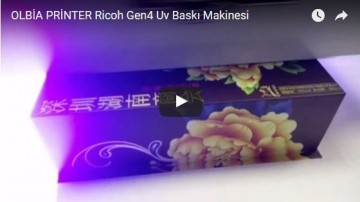 OLBİA PRİNTER Ricoh Gen4 Uv Baskı Makinesi