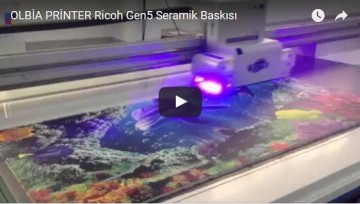 OLBİA PRİNTER Ricoh Gen5 Seramik Baskısı